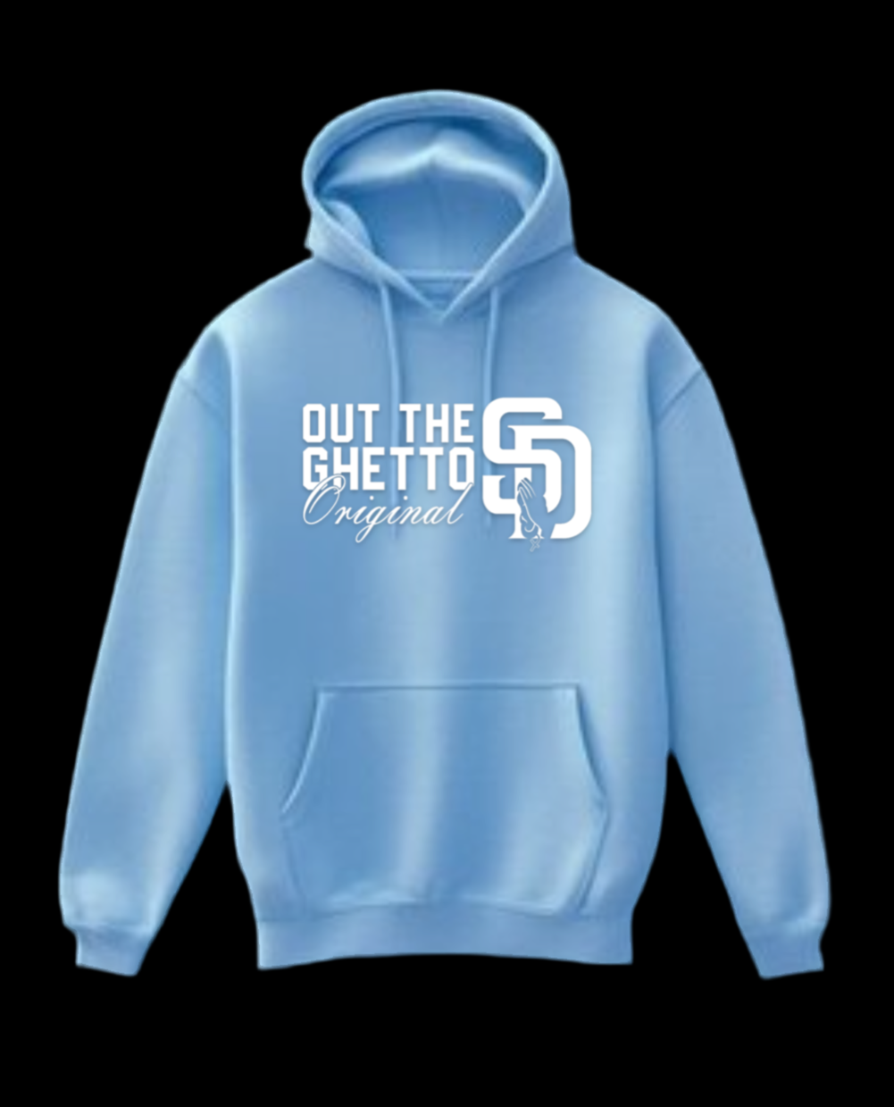 Colored Out The Ghetto Hoodies